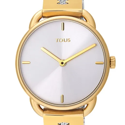 Tous Let Mesh Bicolor Ip Dorado 000351485