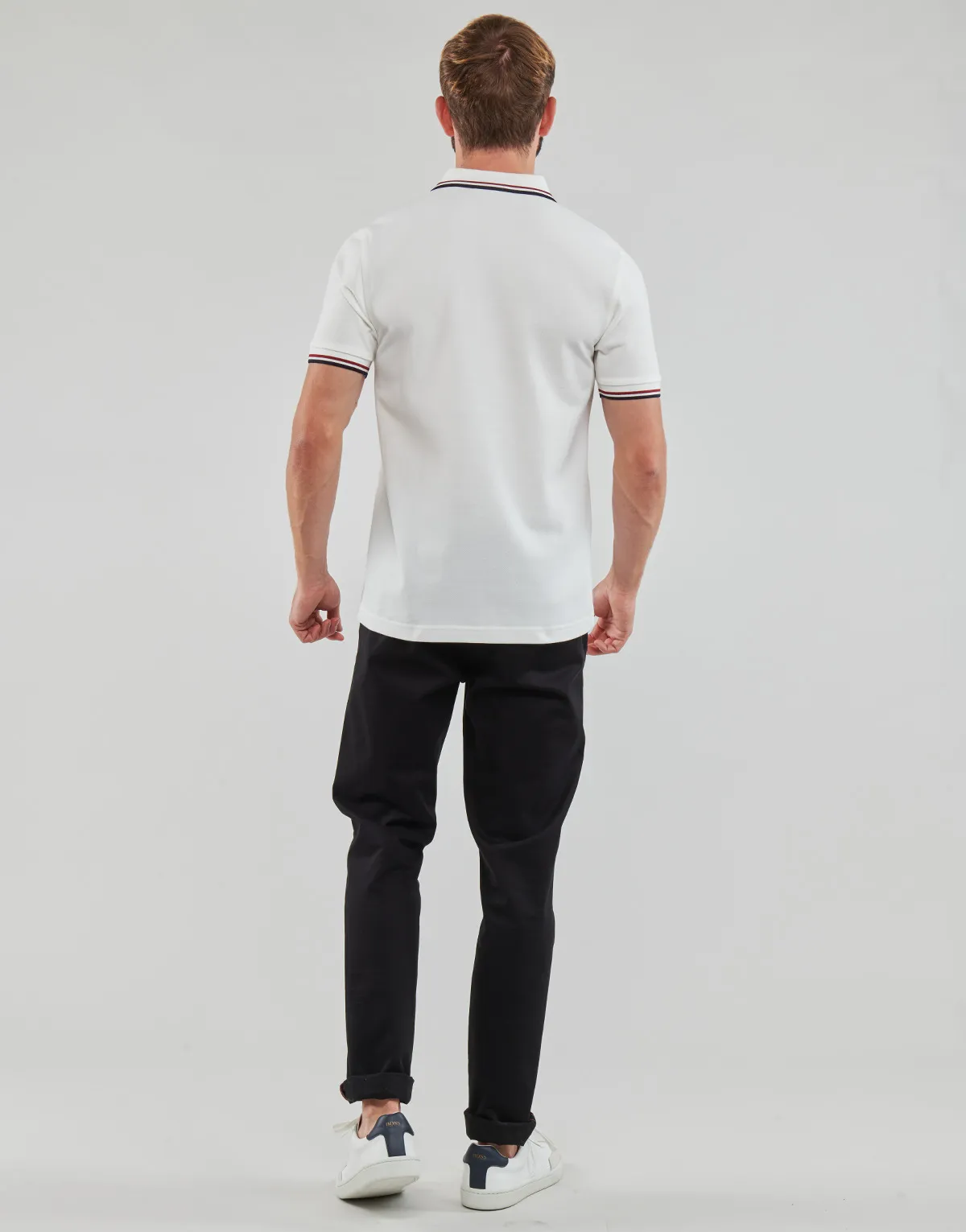 TWIN TIPPED FRED PERRY SHIRT