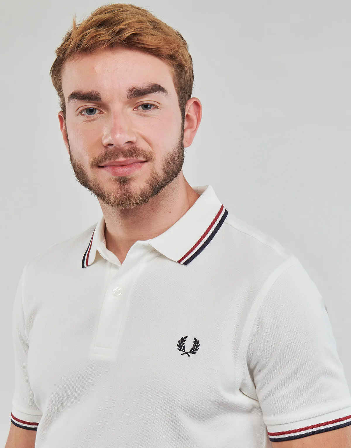 TWIN TIPPED FRED PERRY SHIRT