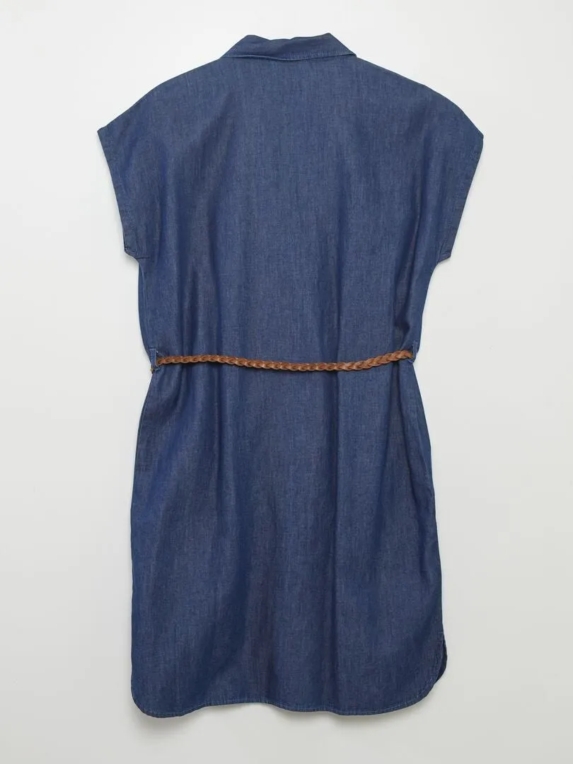 VESTIDO CAMISERO 'JDY'  AZUL