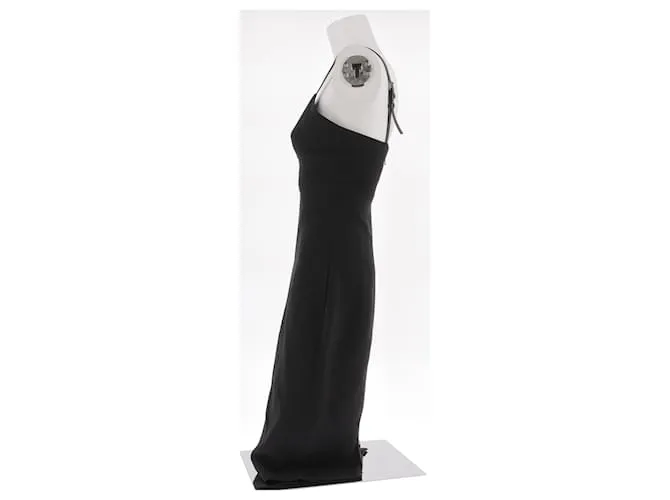 VICTORIA BECKHAM Vestidos T.FR 38 Seda Negro 
