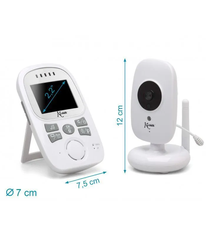 Vigilabebés 2.4 lcd kiokids