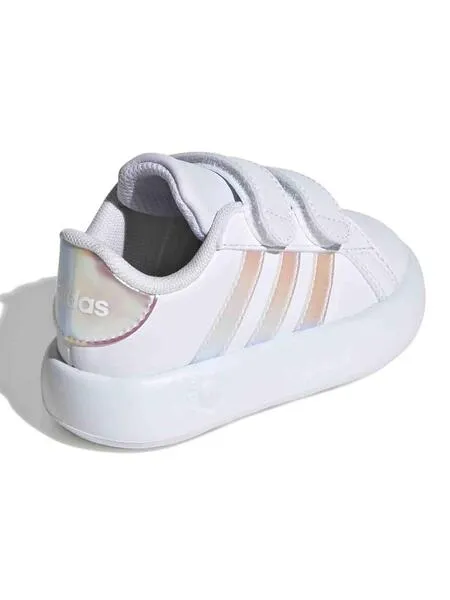Zapatilla Adidas Grand Court Blc Iridiscente Niñ@
