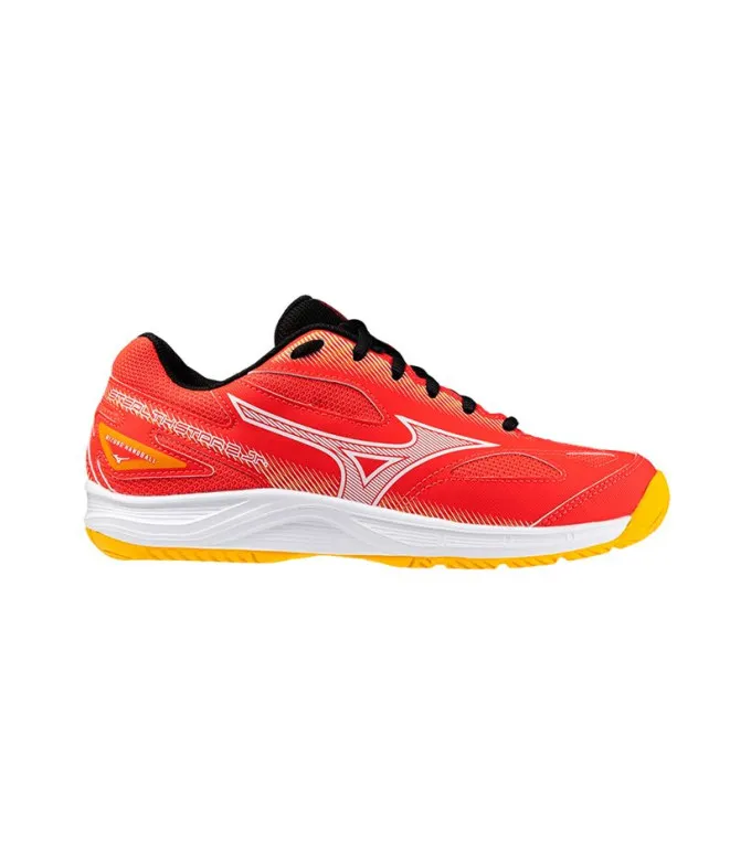 Zapatillas de Balonmano Mizuno Stealth Star 2 Infantil Rojo
