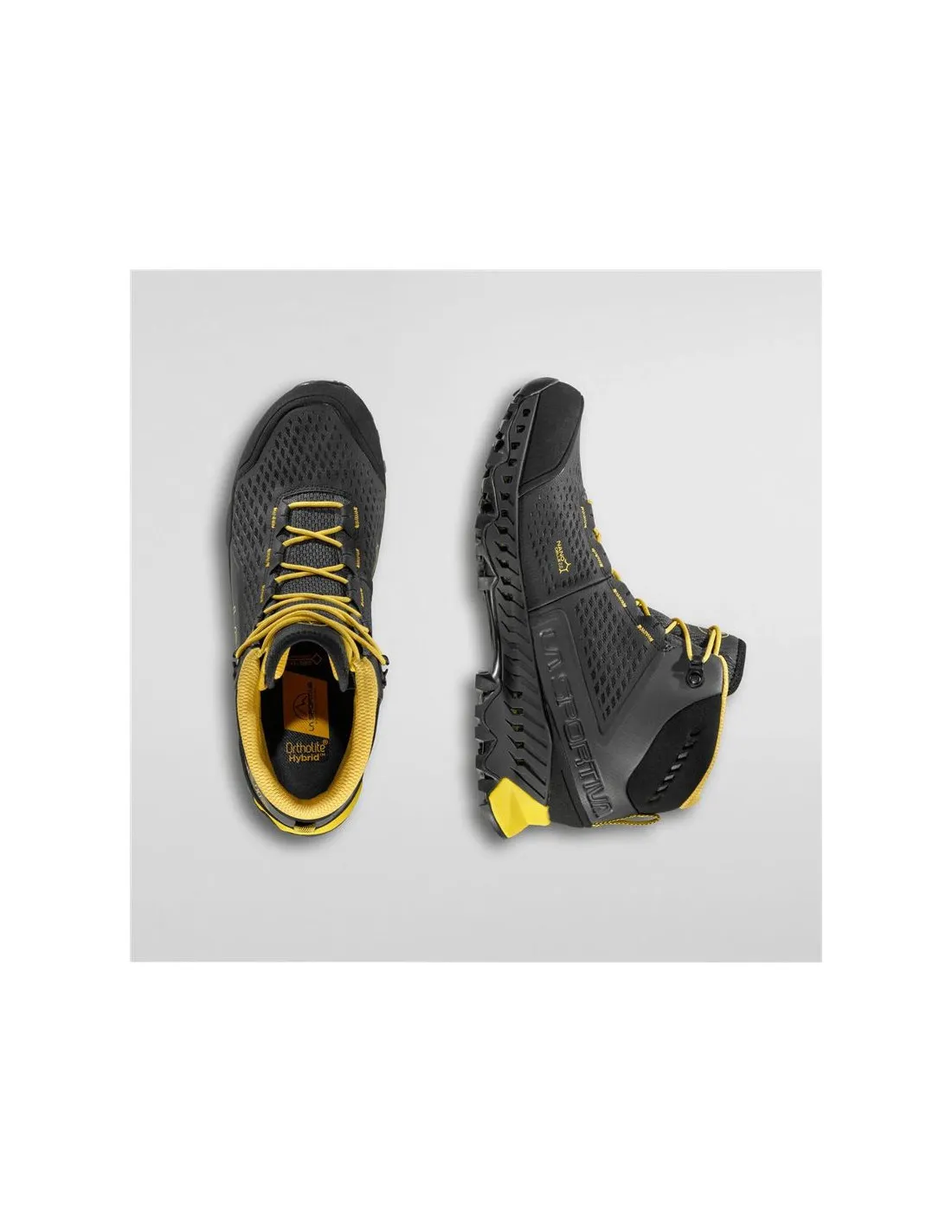 Zapatillas de Montaña La Sportiva Stream Gtx Negro/Amarillo